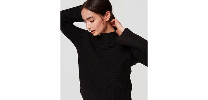 Loft Relaxed Ribbed Sweater
