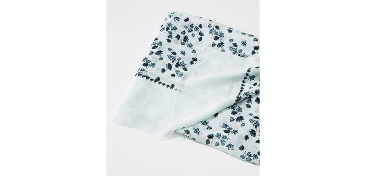 Loft Inked Floral Scarf