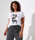 Loft Plus Zebra Vintage Soft Tee