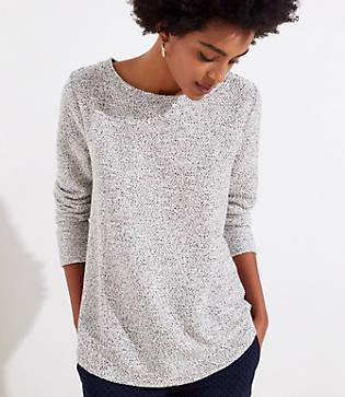 Loft Boucle Sweatshirt