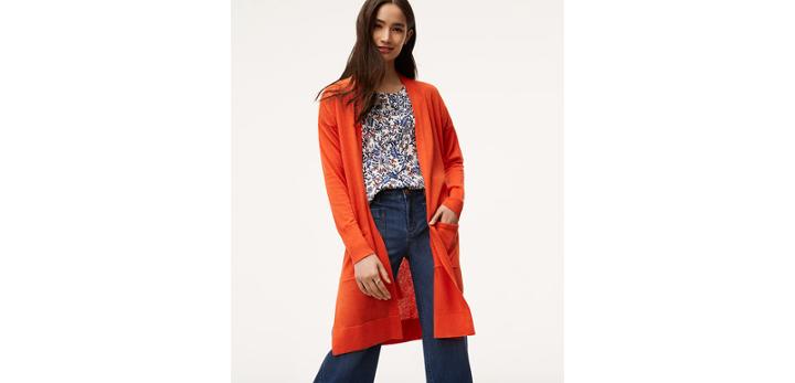 Loft Belted Open Cardigan