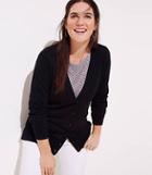 Loft Plus Relaxed V-neck Cardigan