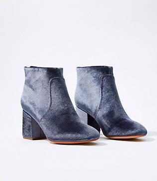 Loft Everyday Ankle Bootie- Velvet
