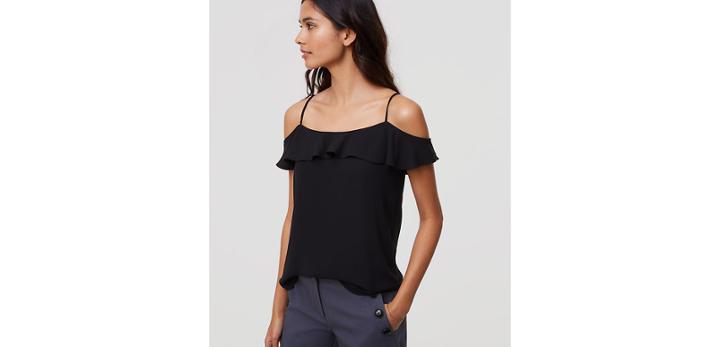 Loft Cold Shoulder Cami