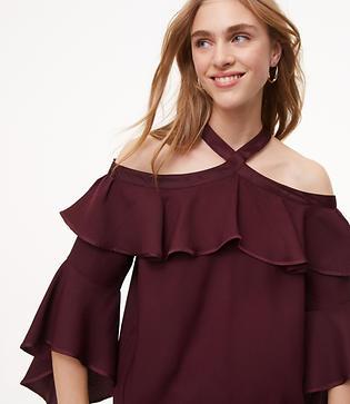 Loft P Cascade Ruffle X-factor Popover