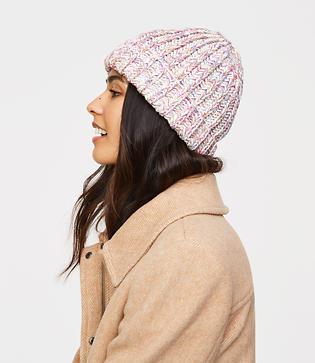 Loft Rainbow Marled Beanie