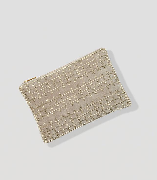 Loft Embellished Pouch