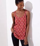 Loft Medallion V-neck Cami