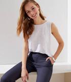 Loft Vintage Soft Bow Back Tank