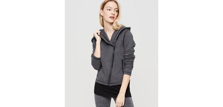 Loft Lou & Grey Moto Hoodie
