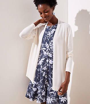 Loft Swingy Open Cardigan