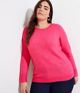 Loft Plus Crossover Bar Back Sweater