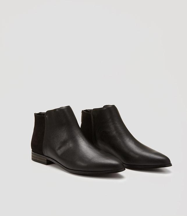 Loft Flat Zip Ankle Boots