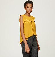Loft Ruffle Shell