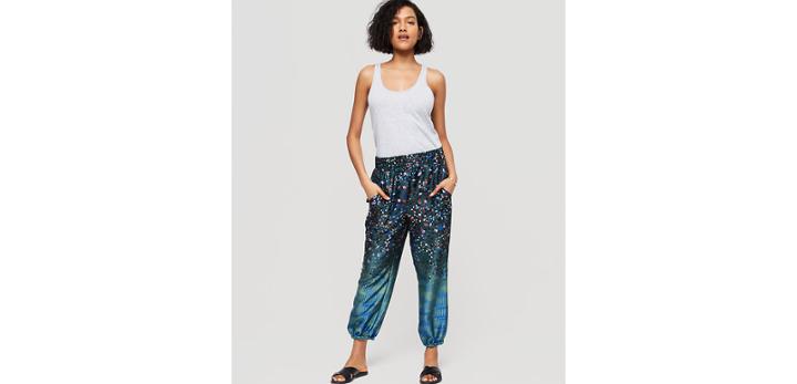 Loft Lou & Grey Afterparty Luster Harem Pants