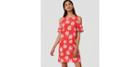 Loft Floral Cold Shoulder Dress