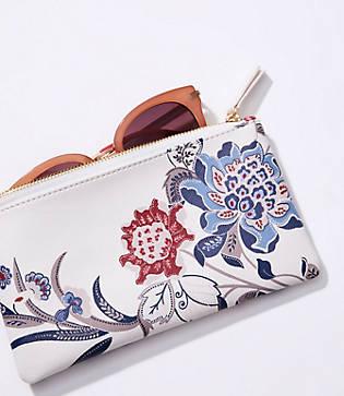 Loft Butterfly Garden Sunglasses Case