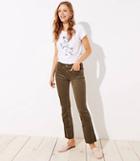 Loft Modern Corduroy Skinny Pants