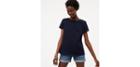 Loft Lace Up Back Vintage Soft Tee