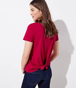 Loft Tie Back Tee