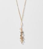 Loft Beaded Stone Cluster Necklace