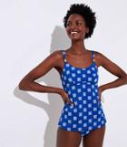 Loft Beach Medallion Strappy Tankini Top