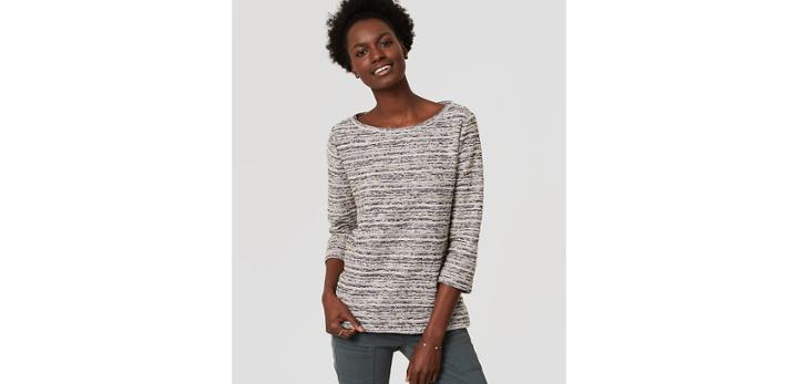 Loft Boucle Top