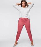 Loft Plus Slim Ankle Chinos