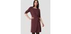 Loft Dot Long Sleeve Dress