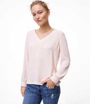 Loft Tie Back Blouse