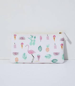 Loft Flamingo Sunglasses Case