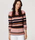 Loft Striped Boatneck Sweater