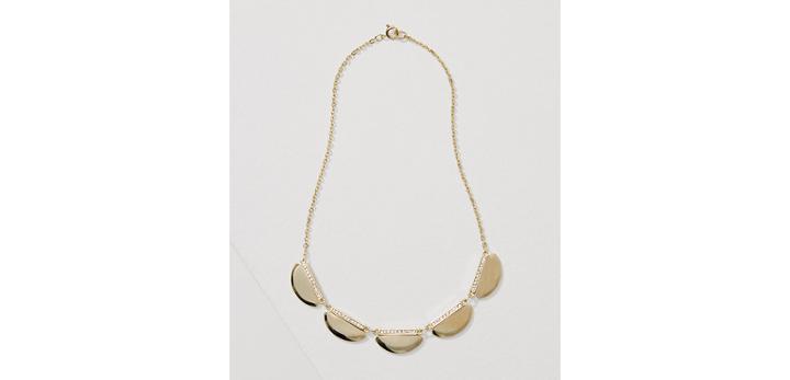 Loft Crystal Disc Choker