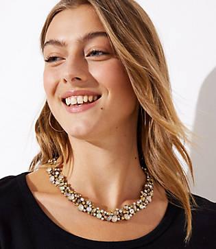 Loft Cast Statement Necklace