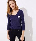 Loft Polar Bear Long Sleeve Tee