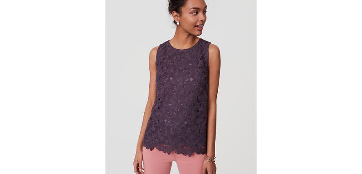 Loft Garden Lace Shell