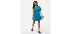 Loft One Shoulder Flounce Dress