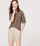 Loft Riviera Shorts With 6 Inseam