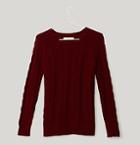 Loft Cable Sweater