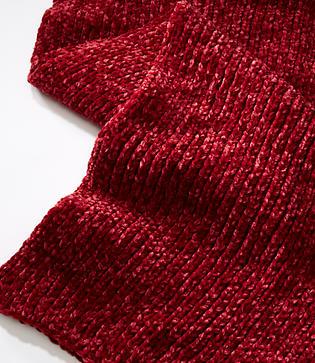 Loft Ribbed Chenille Scarf