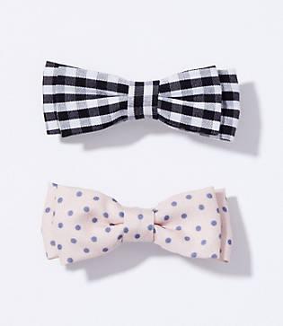 Loft Littles Bow Barrette Set