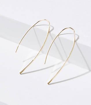 Loft Bar Pull Through Earrings