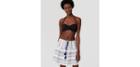 Loft Beach Striped Drawstring Skirt