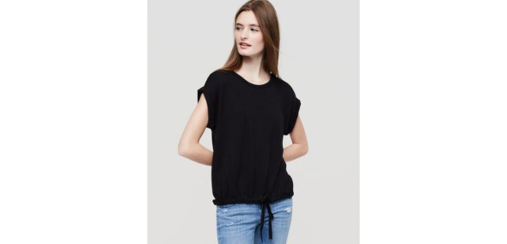 Loft Lou & Grey Signaturesoft Drawstring Tee