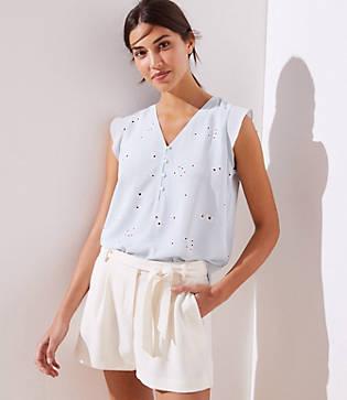 Loft Blossom Henley Flutter Shell