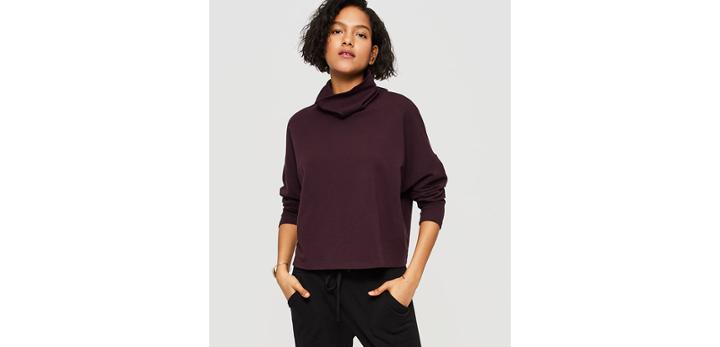 Loft Lou & Grey Rebound Terry Turtleneck