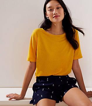 Loft Dolman Linen Tee
