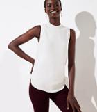 Loft Mock Neck Sweater Tank