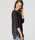 Loft Paisley Two-in-one Sweater