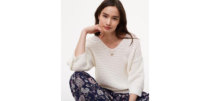 Loft Crochet Stitch Sweater